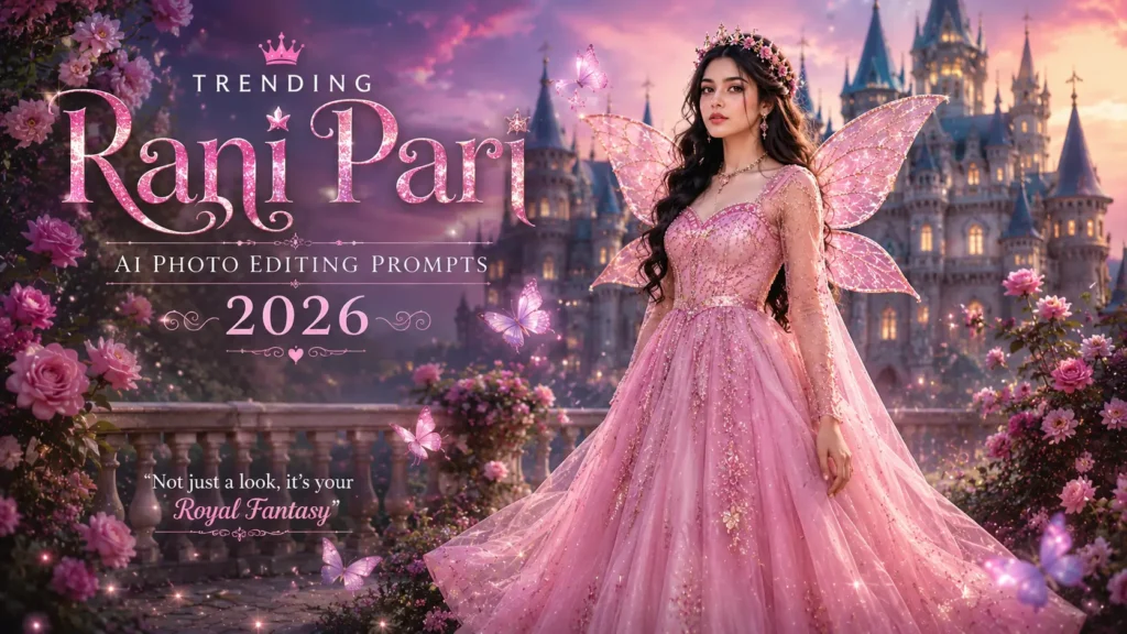 Trending Rani Pari AI Photo Editing Prompts 