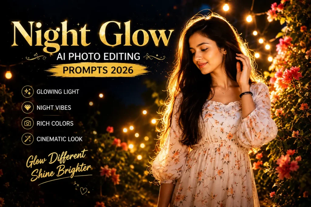 Night Glow AI Photo Editing Prompts