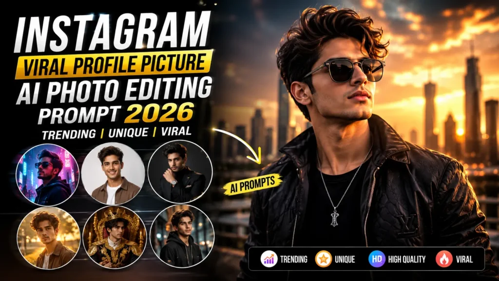 Instagram Profile Picture AI Photo Editing Prompt