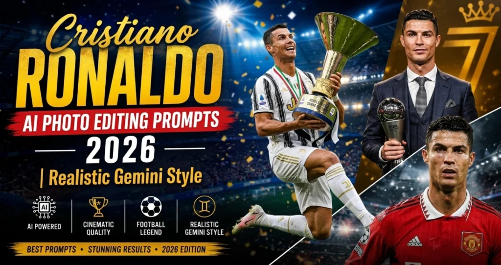 Cristiano Ronaldo AI Photo Editing Prompts
