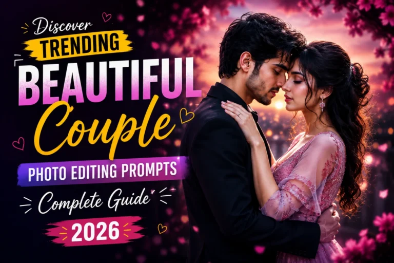 Discover Trending Beautiful Couple Photo Editing Prompts | Complete Guide 2026