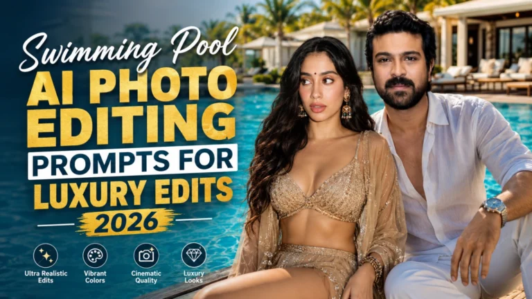 Swimming Pool AI Photo Editing Prompts | Gemini Prompts 2026