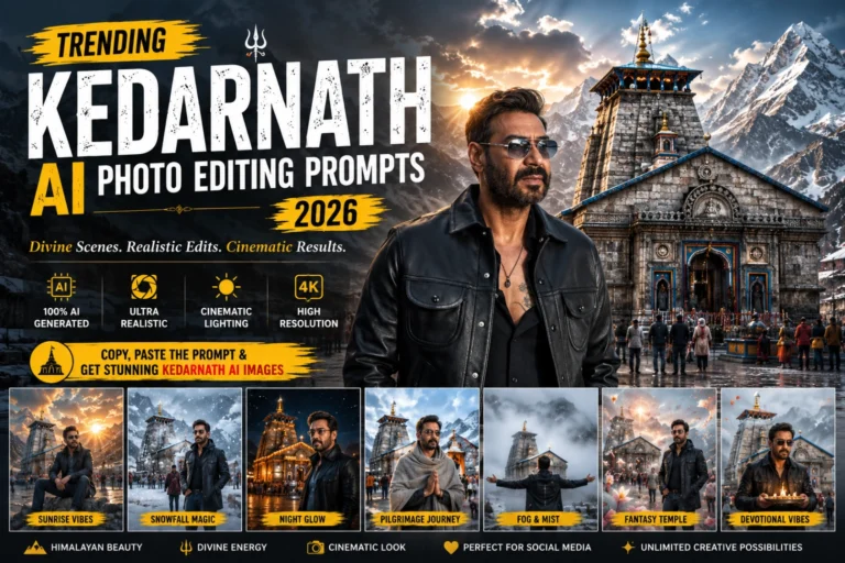 Trending Kedarnath AI Photo Editing Prompts | Complete Guide 2026