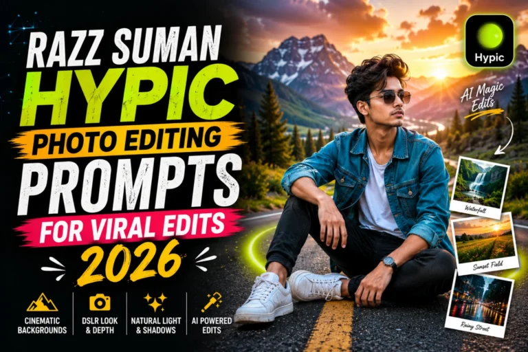Razz Suman Hypic Photo Editing Prompts for Viral Edits 2026