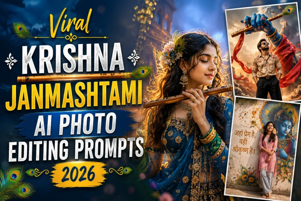 Krishna Janmashtami AI Photo Editing Prompts