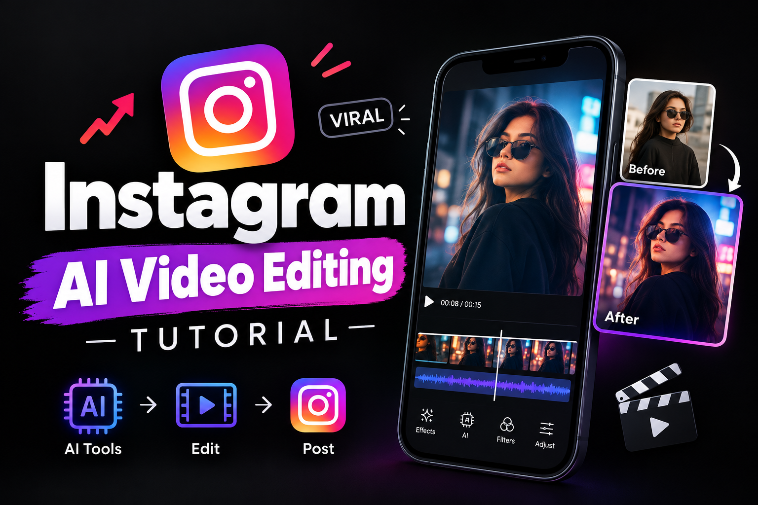 Instagram Viral Aura AI Video Editing Tutorial