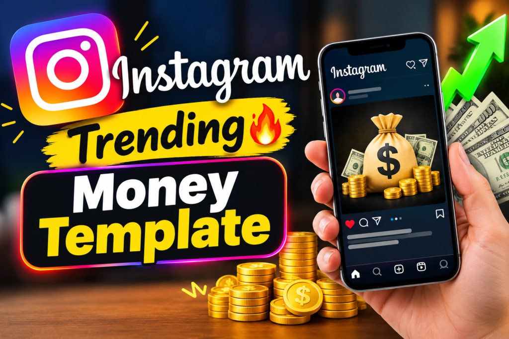 Instagram Trending Money Template